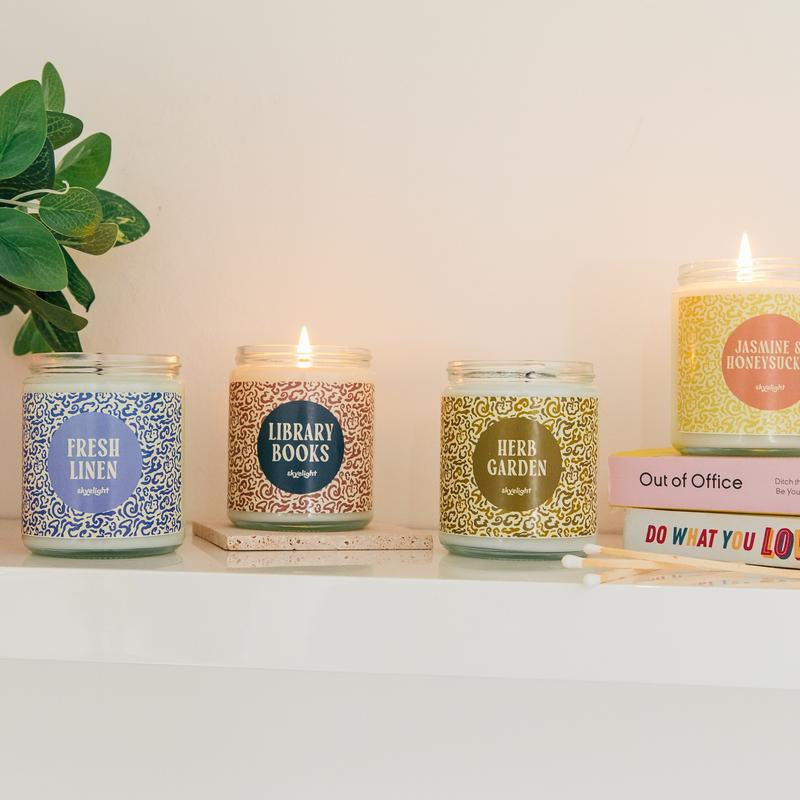 Fragrant Handmade Soy Blend Candles Aroma Decor Fragrance Scent