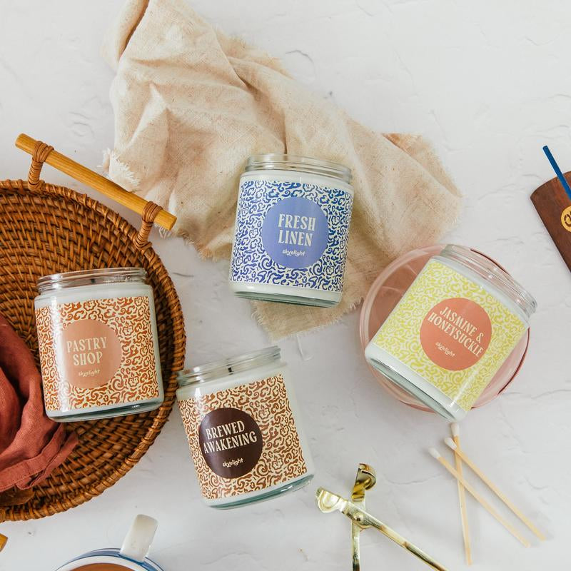 Fragrant Handmade Soy Blend Candles Aroma Decor Fragrance Scent