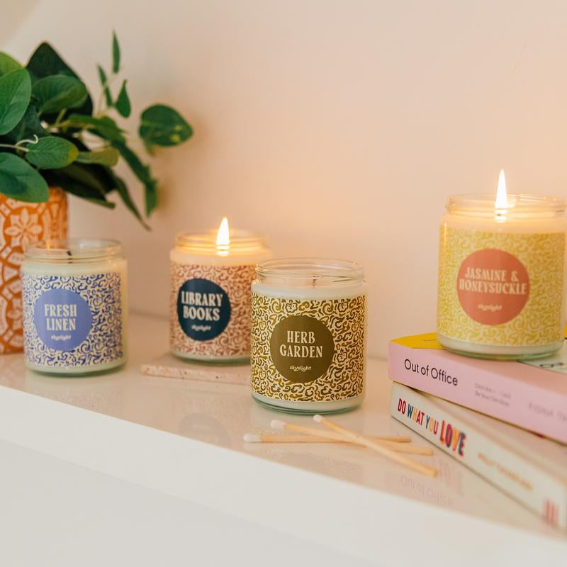 Fragrant Handmade Soy Blend Candles Aroma Decor Fragrance Scent