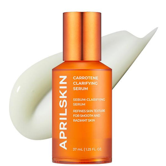 [APRILSKIN Official Shop] Carrotene Clarifying Serum (37Ml) | Niacinamide+Carrot Seed Oil+Centella Asiatica Extract Soothing Serum | Korean Skincare | Glass Glow Serum