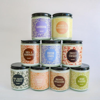 Fragrant Handmade Soy Blend Candles Aroma Decor Fragrance Scent