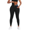 Leggings Tummy Control Sweatpants Blue Neoprene Leggings