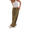 Yeokou Women'S Wide Leg Pants Drawstring High Rise Side Striped Slouchy Palazzo Pants with Pockets
